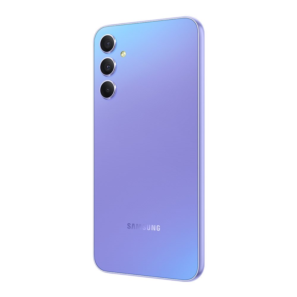 Smartphone Galaxy A34,Violeta, Tela 6.6", 5G+Wi-Fi+NFC,Câmera Tras.48MP +8MP + 5MP,Câm.Frontal 13MP, 6GB RAM, 128GB