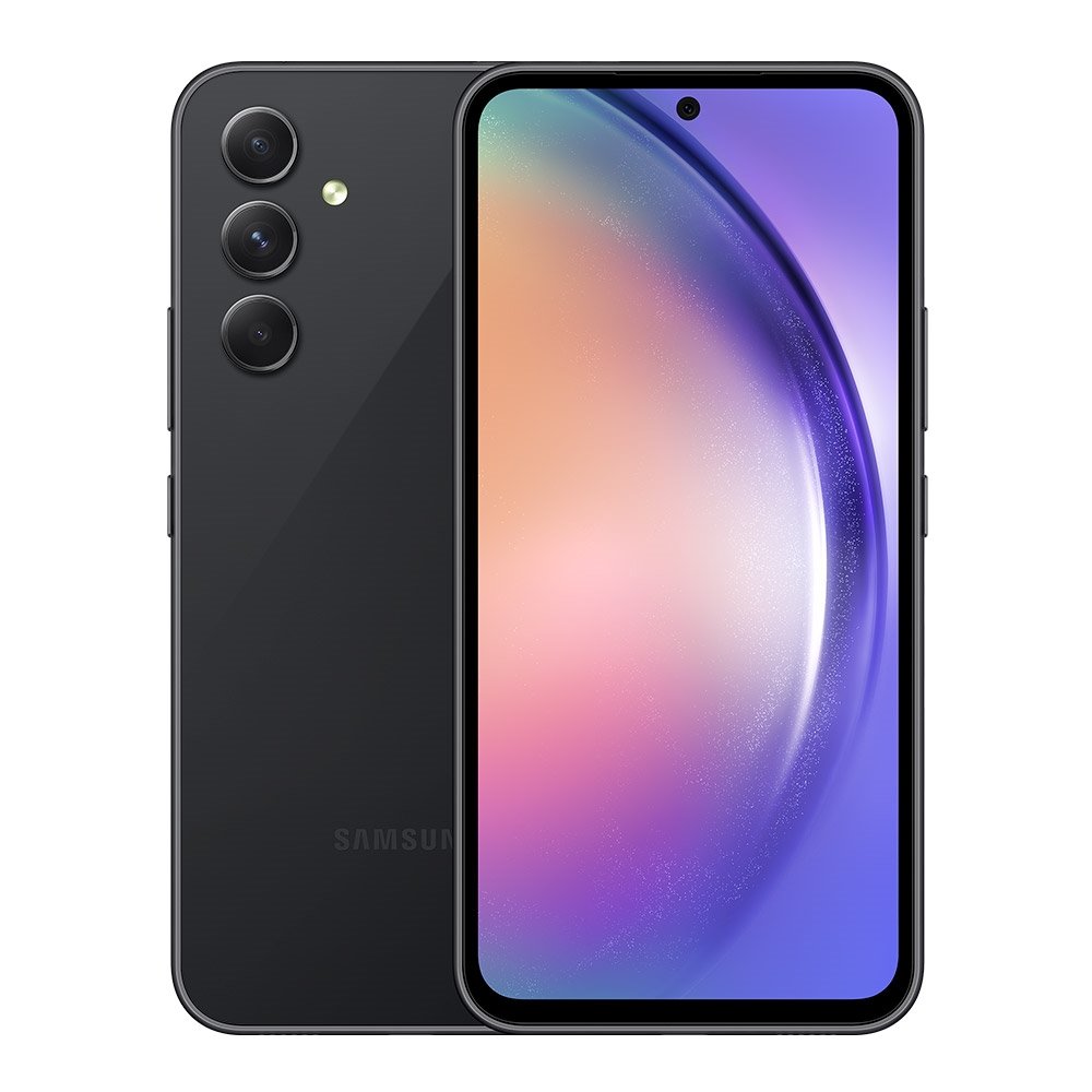 Smartphone Samsung Galaxy A54,Preto,Tela 6.4",5G+Wi-fi+NFC,Android 13,Câm.Traseira Tripla,Câm.Frontal 32MP,8GB RAM,256GB