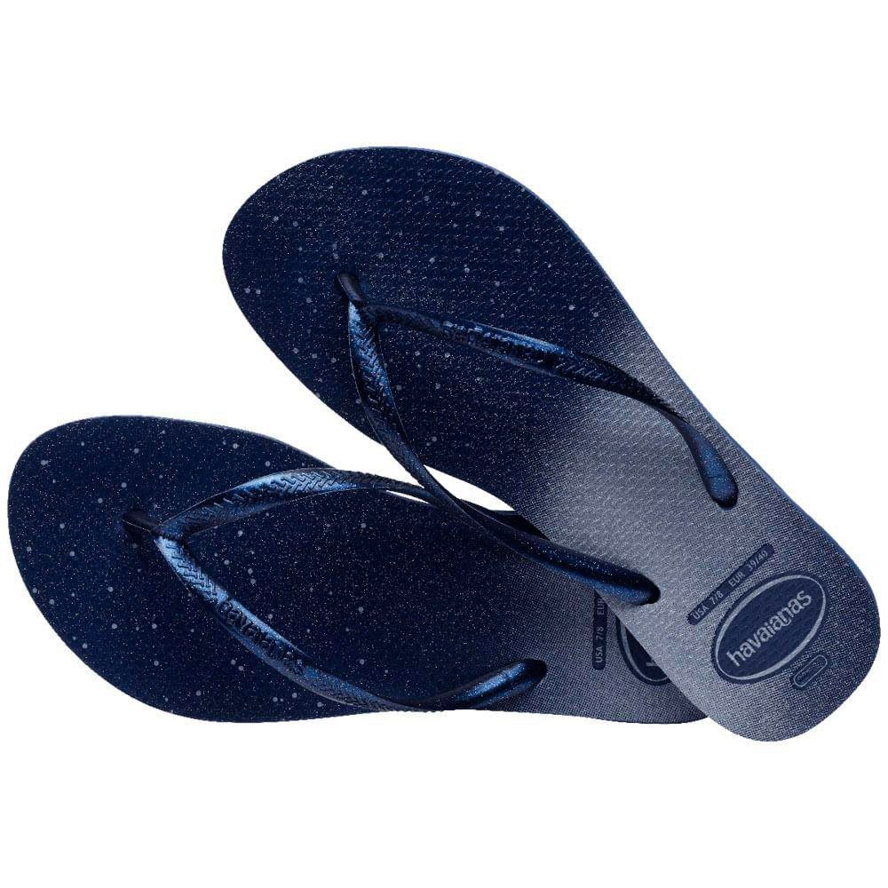 Havaianas Slim Gloss Marinho/Marinho 37/8