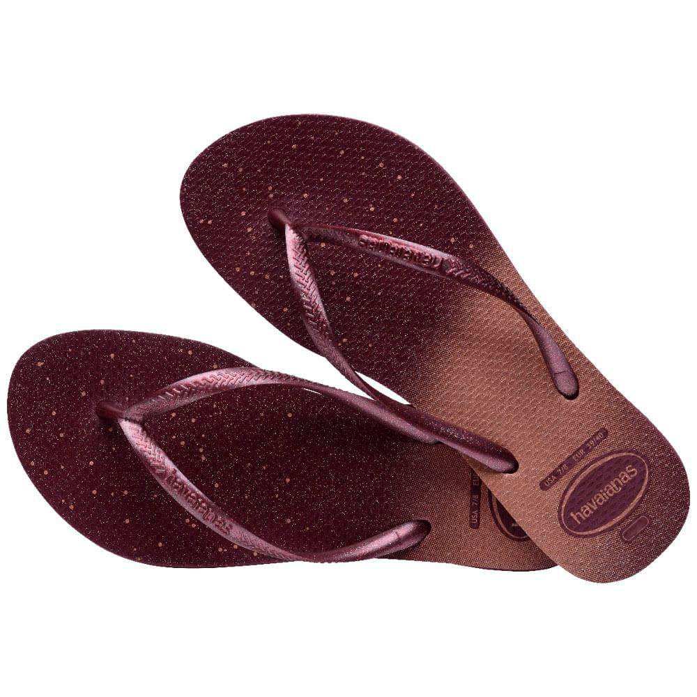 Havaianas Slim Gloss Terra Roxa 41/2