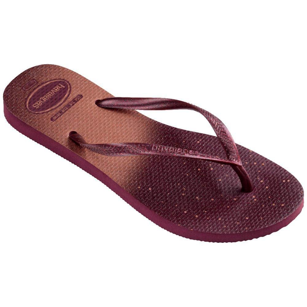 Havaianas Slim Gloss Terra Roxa 41/2