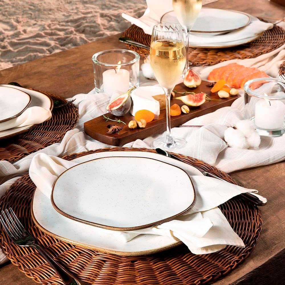 Aparelho de Jantar 42 Peças Oxford Ryo Maresia, 103235