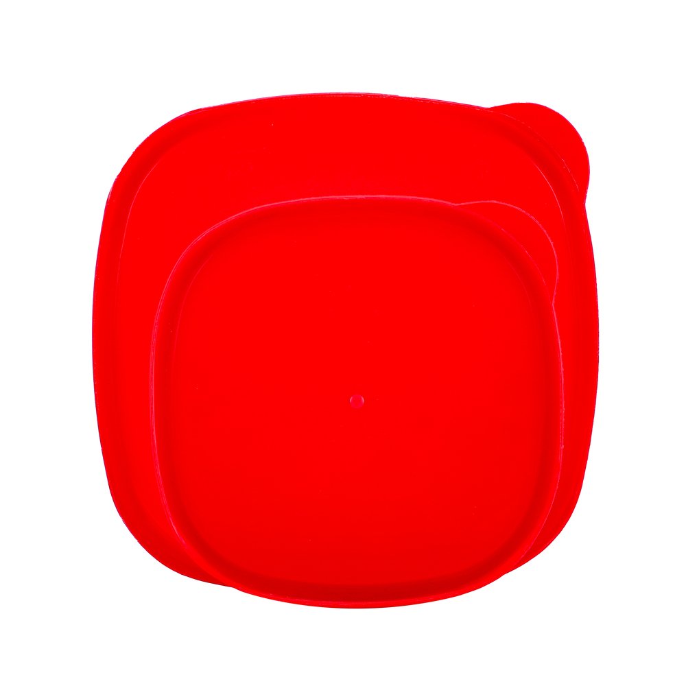 Jogo De Salada Quadrado Borossilicato Com Tampa - Embalagem Contendo 2 Unidades