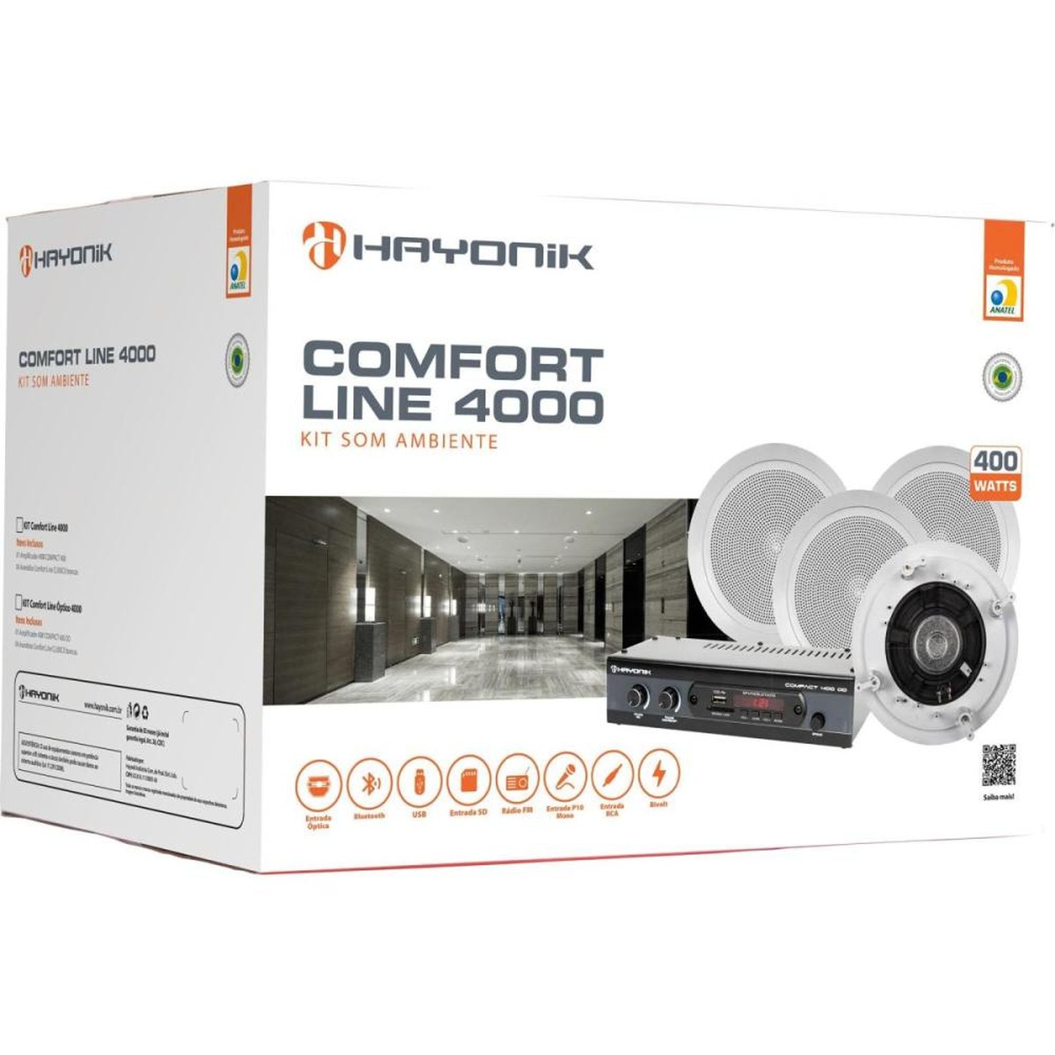 Kit Som Ambiente Comfort Line 4000 OD