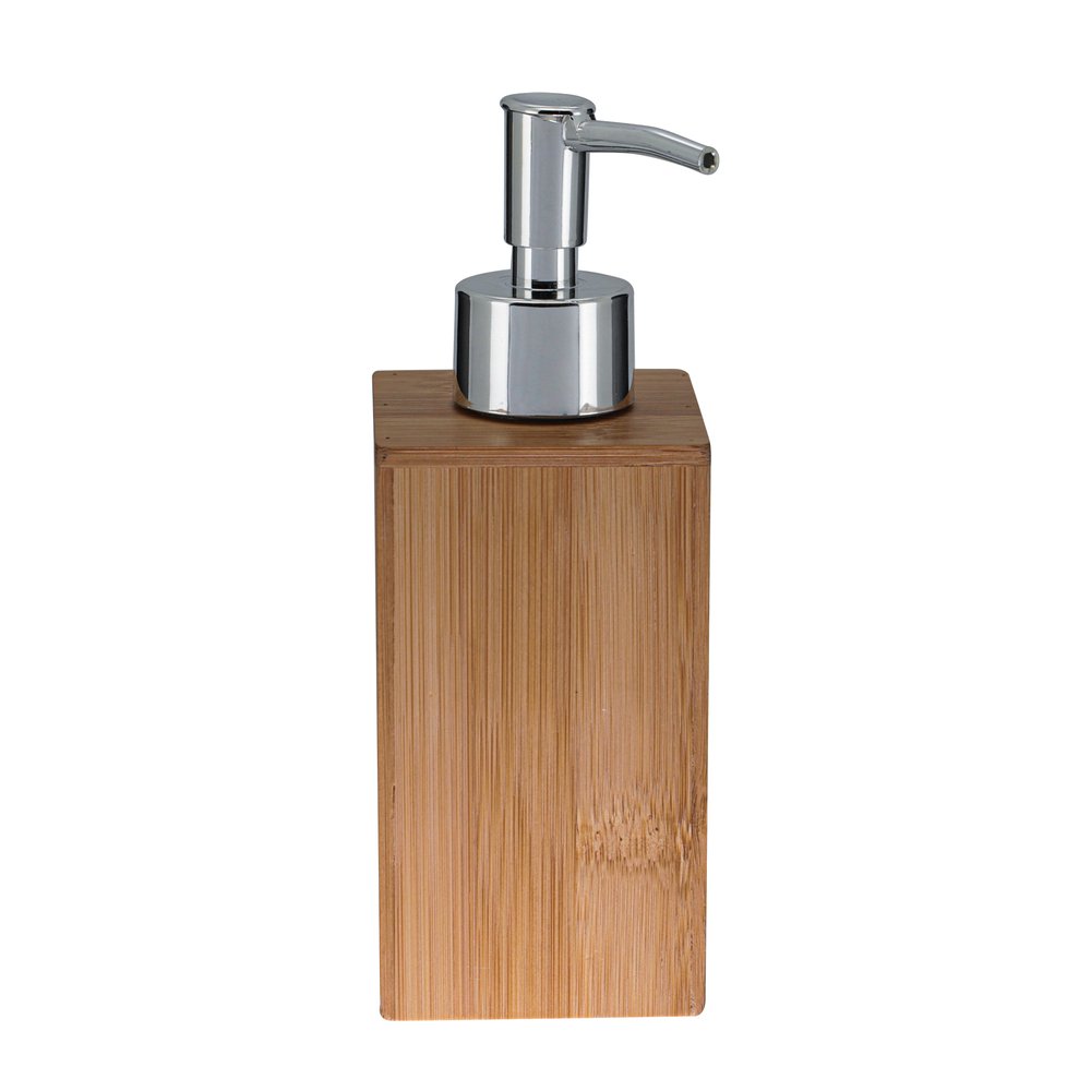 Saboneteira Bambu 200Ml Sabonete Liquido Yazi