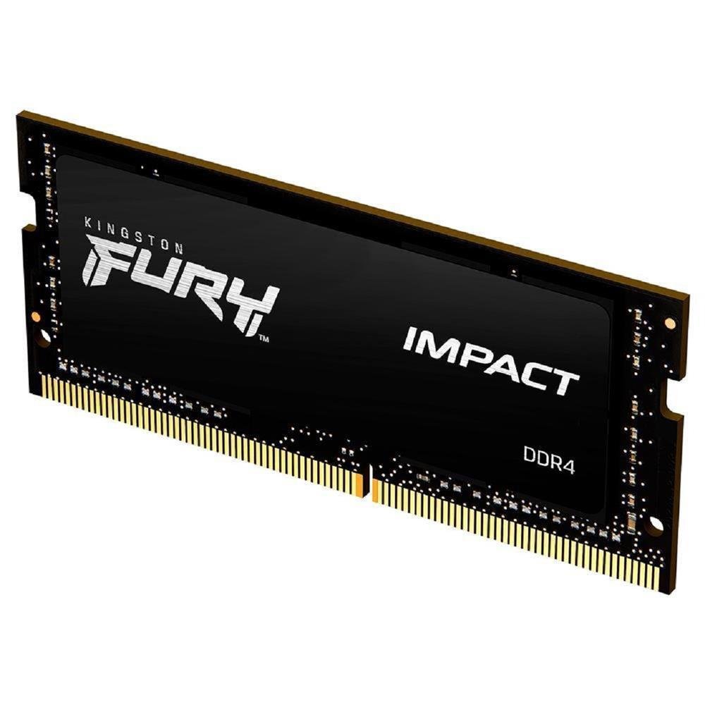 Memória Kingston 16GB Fury Impact DDR4 3200Mhz Notebook KF432S20IB/16