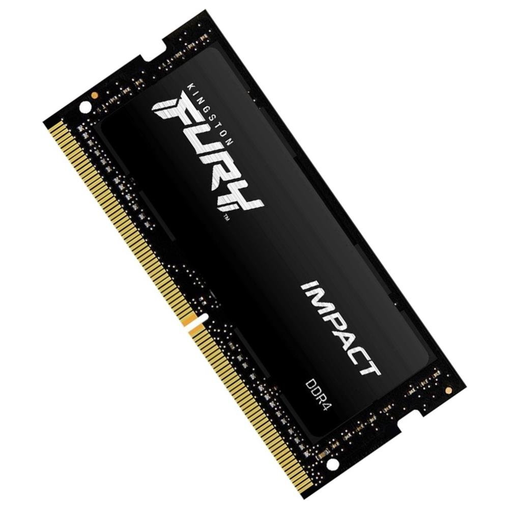 Memória Kingston 16GB Fury Impact DDR4 3200Mhz Notebook KF432S20IB/16