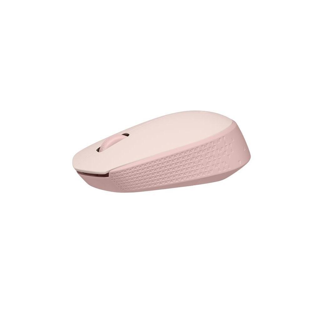 Mouse sem Fio, Receptor Nano, cor Rose - Logitech M170 RC - 910-006862..