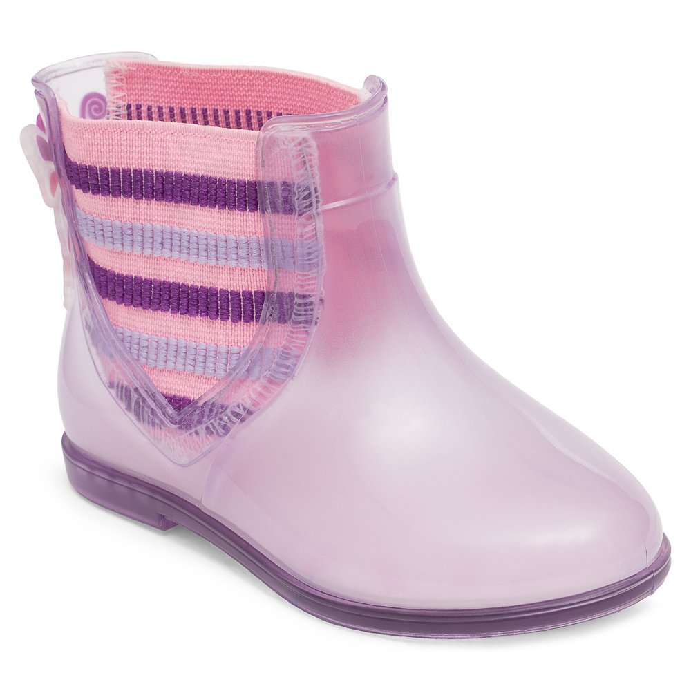 Kit Bota Infantil Pimpolho Lilas Grade 6 Pares - Numeração 22 A 27