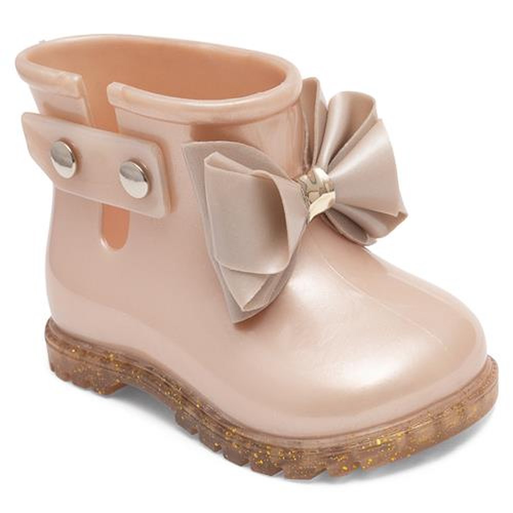 Kit Bota Infantil Pimpolho Bege Grade 6 Pares - Numeração 16 A 21