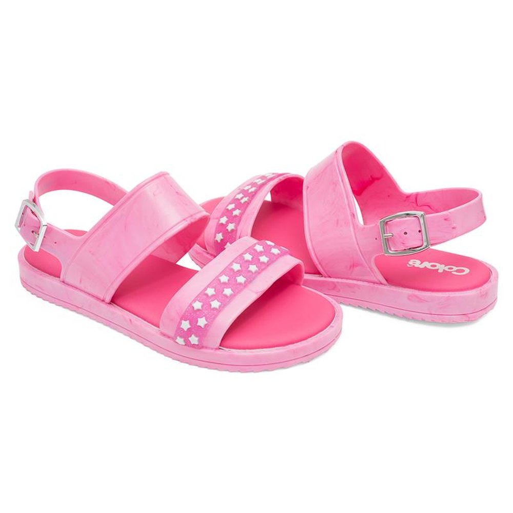 Kit Sandália Infantil Pimpolho Rosa Grade 6 Pares - Numeração 28 A 33