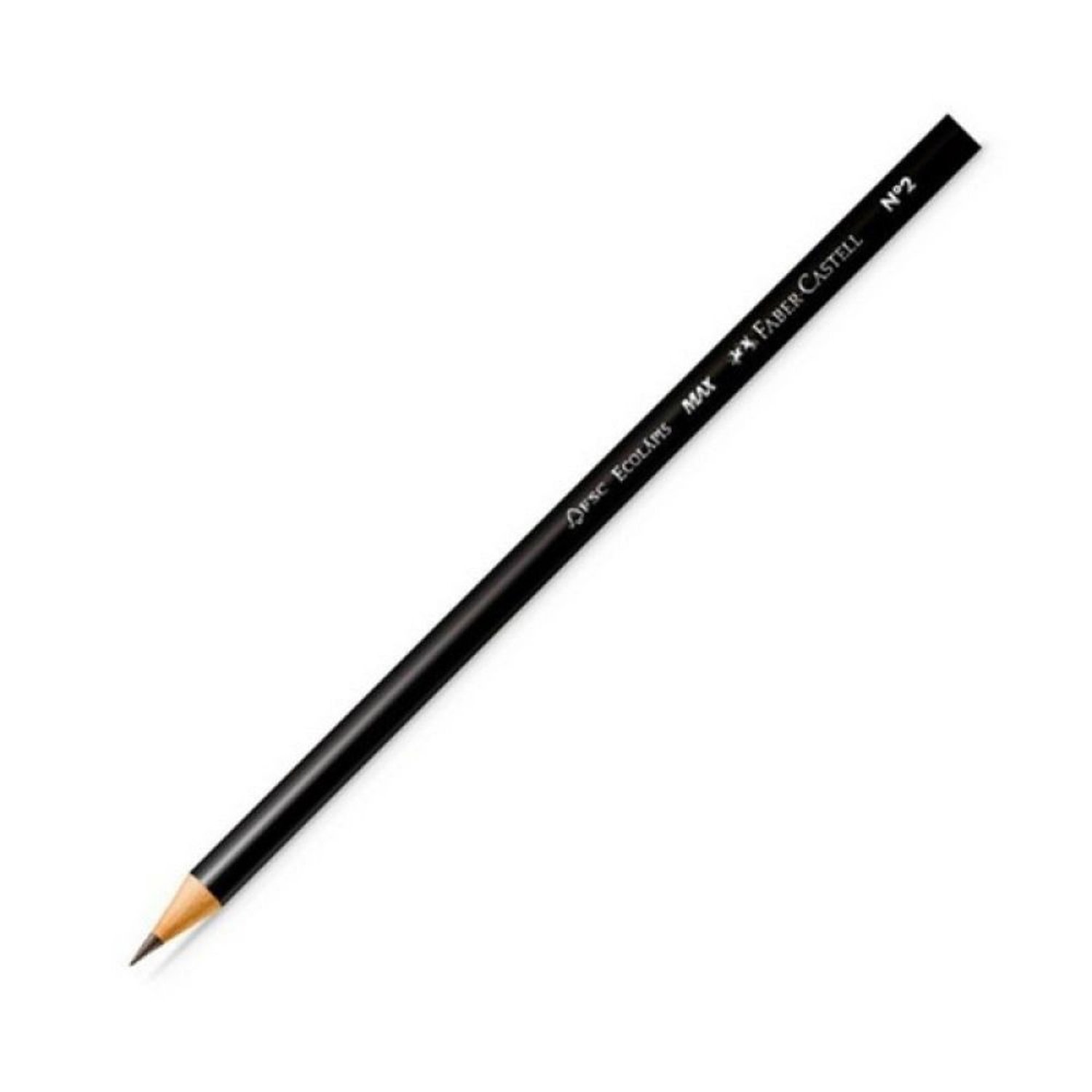 Lápis Grafite Faber Castell 1205 Max N2 144 Unidades Redondo