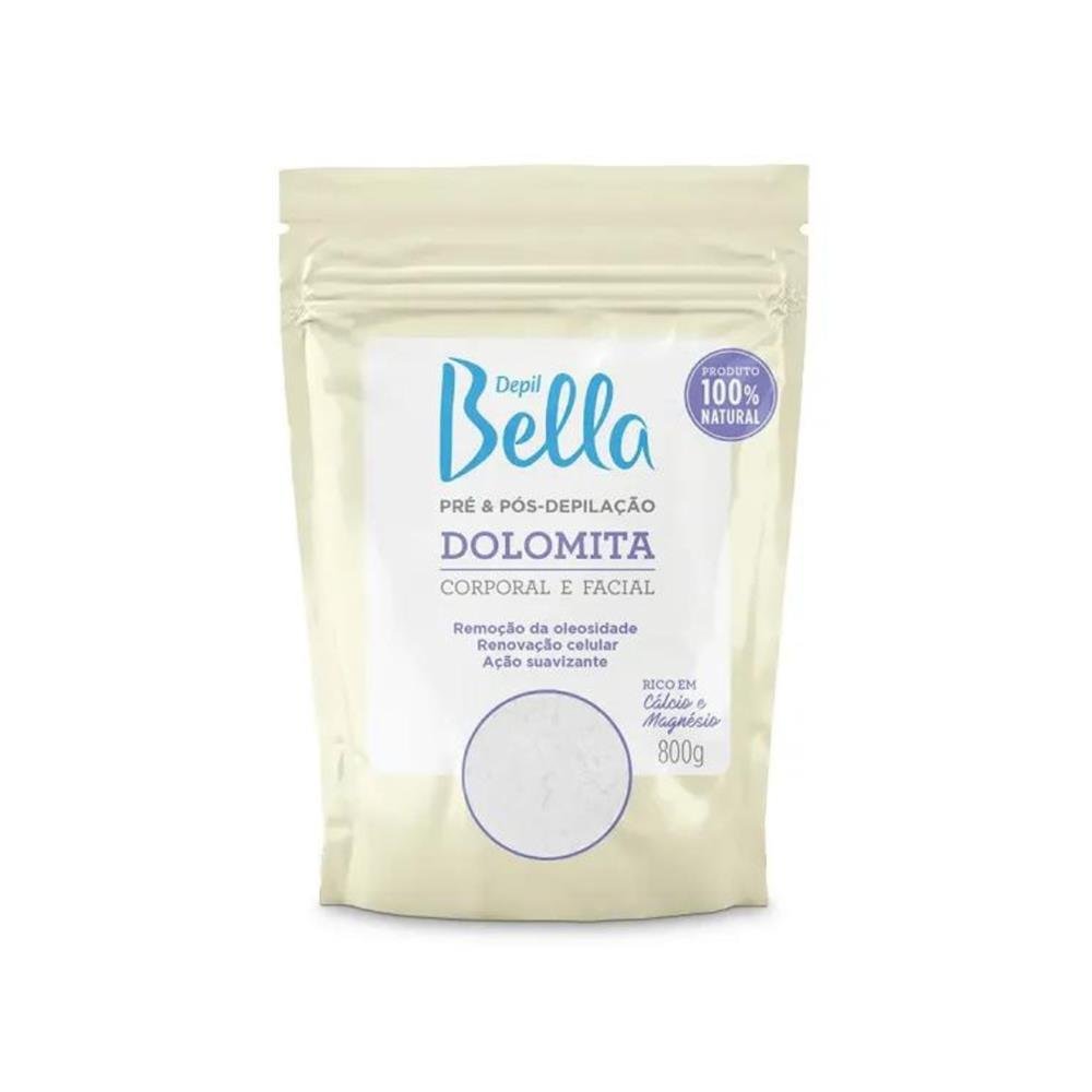 Dolomita Corporal e Facial Depil Bella 800g