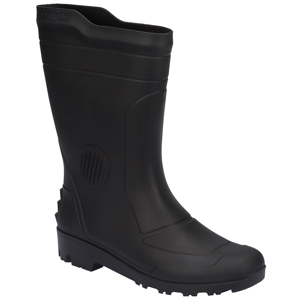 Bota Preta II Adulto Pega Forte Preto Opaco 1003 Sem Meia 41