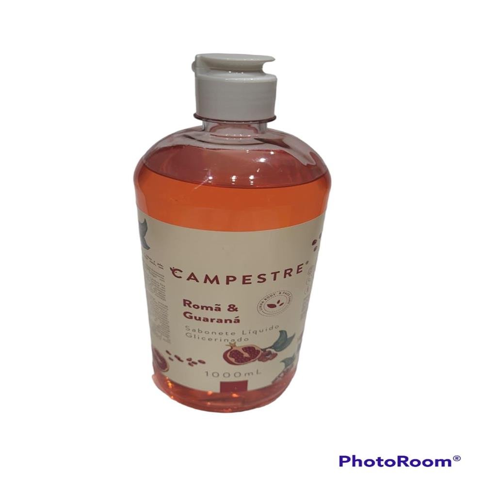Sabonete Liquido Glicerinado Roma e Guarana 1 L Campestre