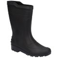 Bota Preta II Adulto Pega Forte Preto Opaco 1003 Sem Meia 45.46