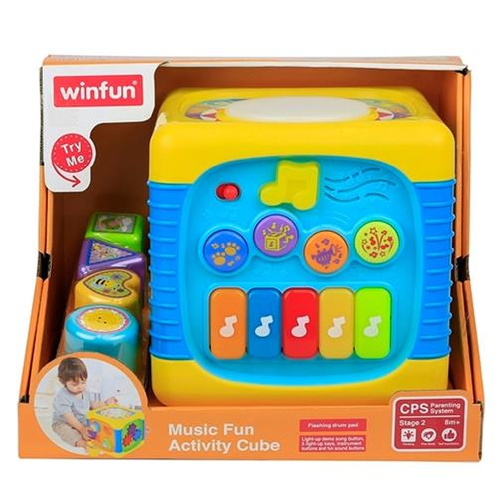 Cubo De Atividades Musical Winfun