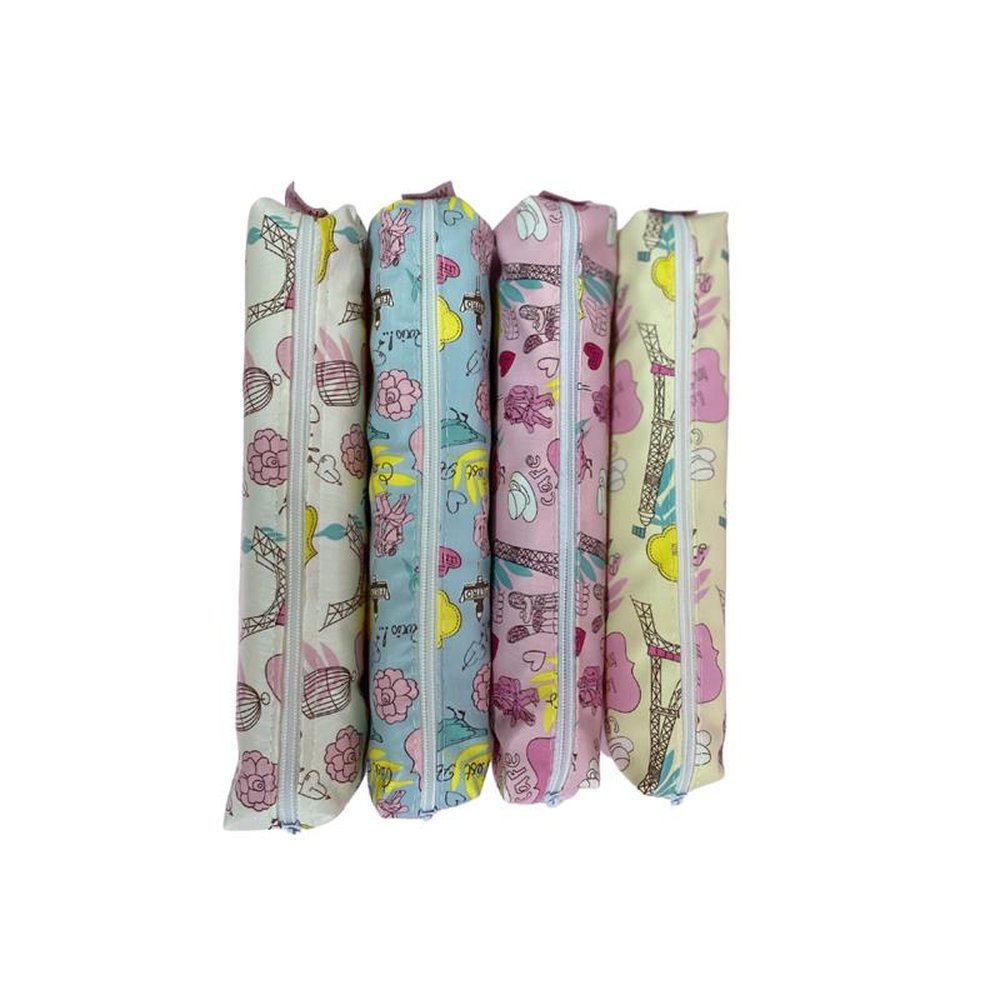 Estojo Escolar Estampa Paris Winth - Ref: WPE00691 cor:branco
