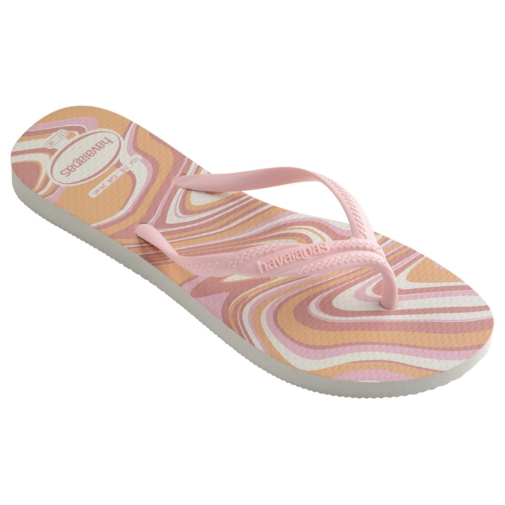 Havaianas Fantasia Style Branco/Rosa 37/8