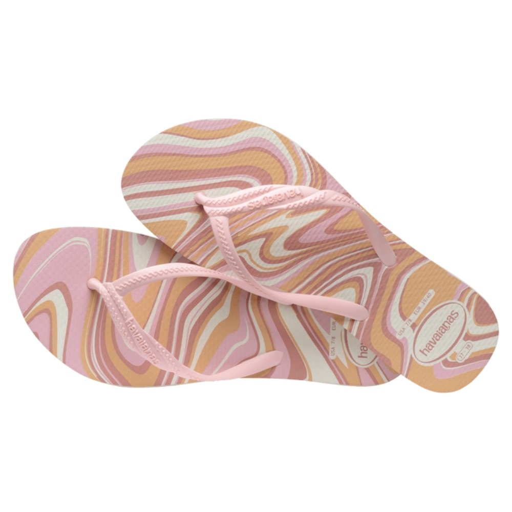 Havaianas Fantasia Style Branco/Rosa 37/8