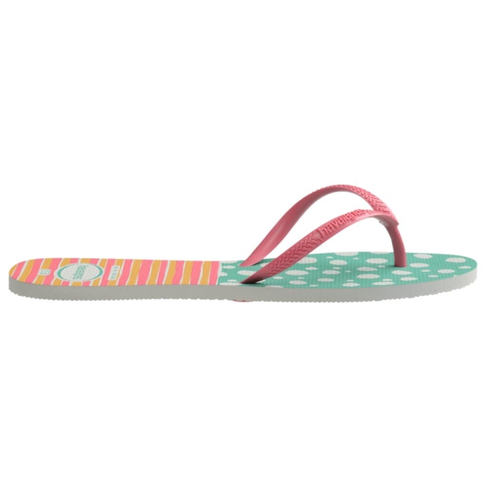 Havaianas Flat Mix Branco/Rosa 35/6