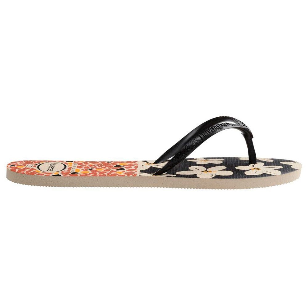 Havaianas Flat Mix Bege/Preto 35/6