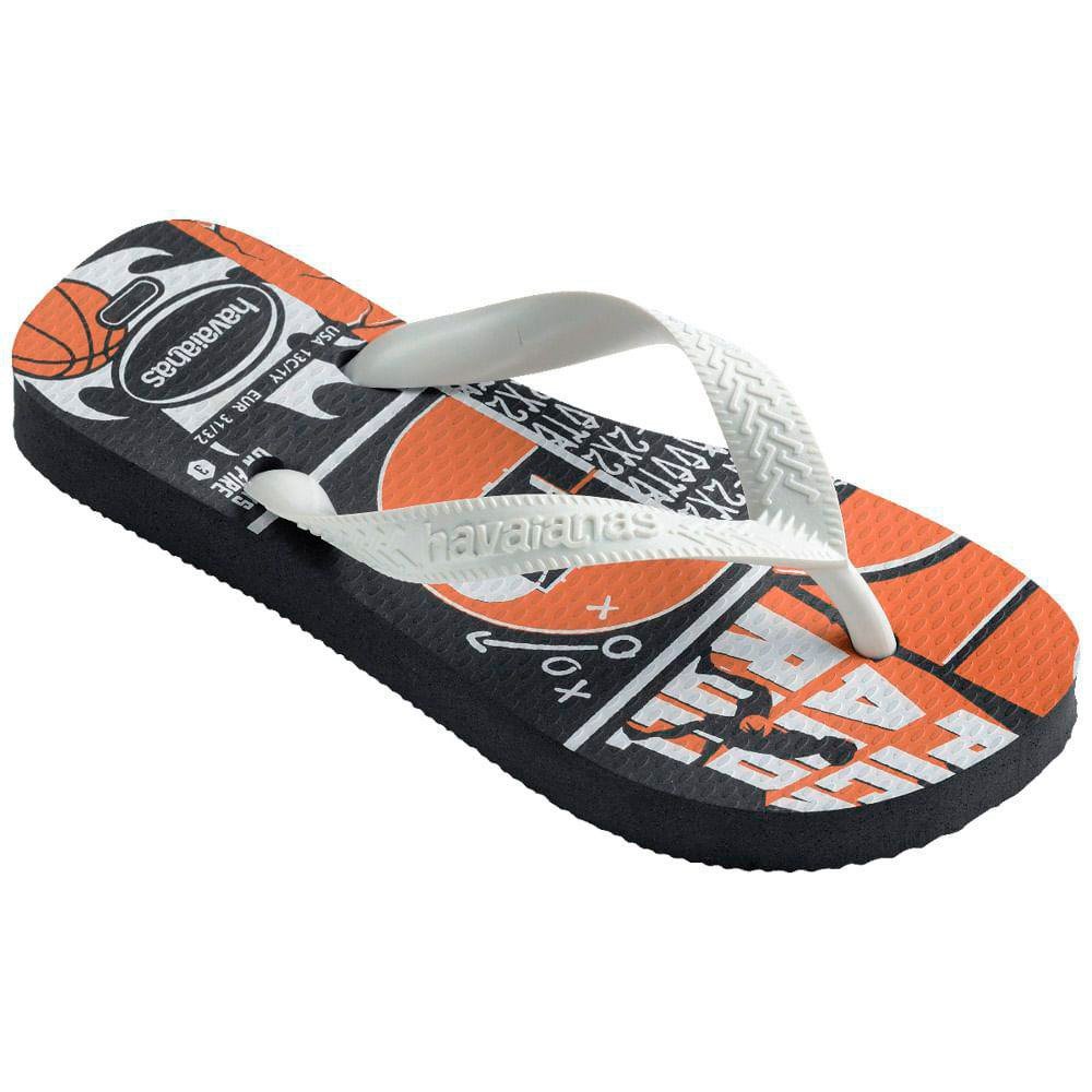 Havaianas Kids Athletic Novo Grafite/Branco 31/2