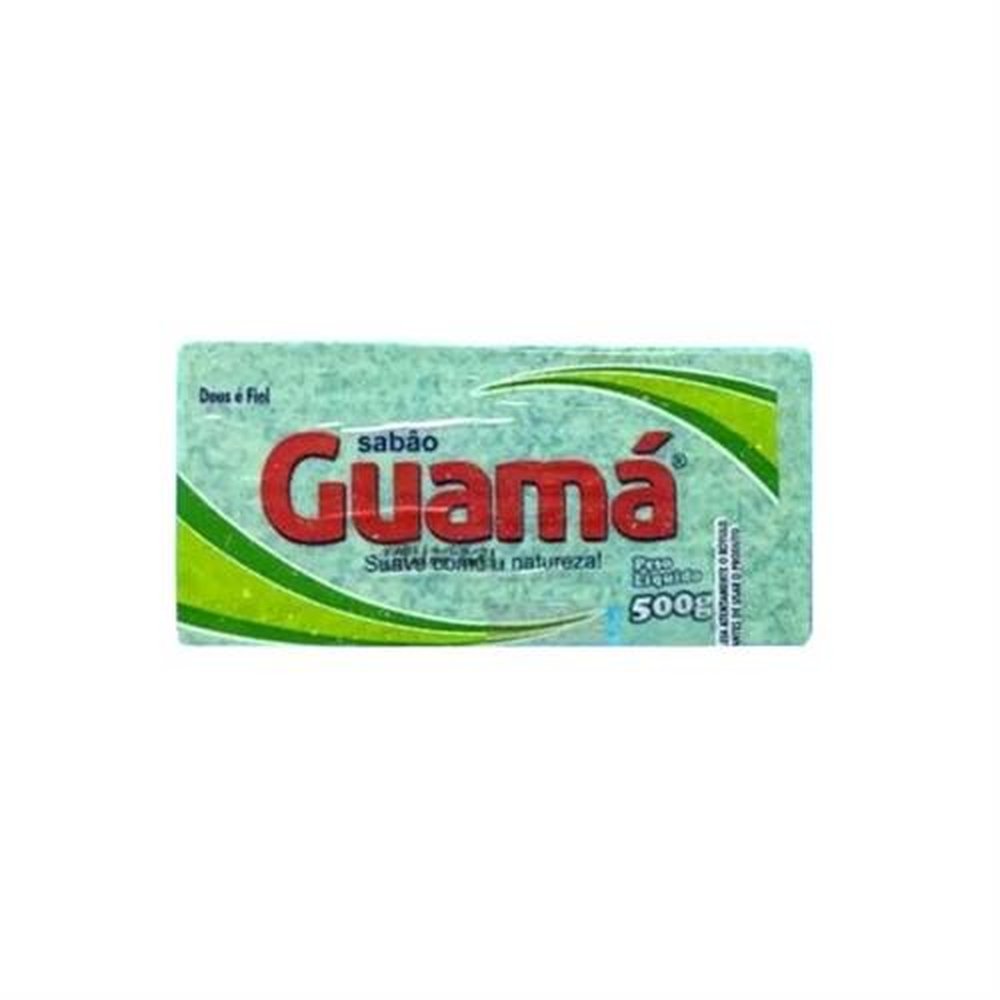 Sabão em Barra Guamá Tradicional 500g - Caixa com 40 unidades