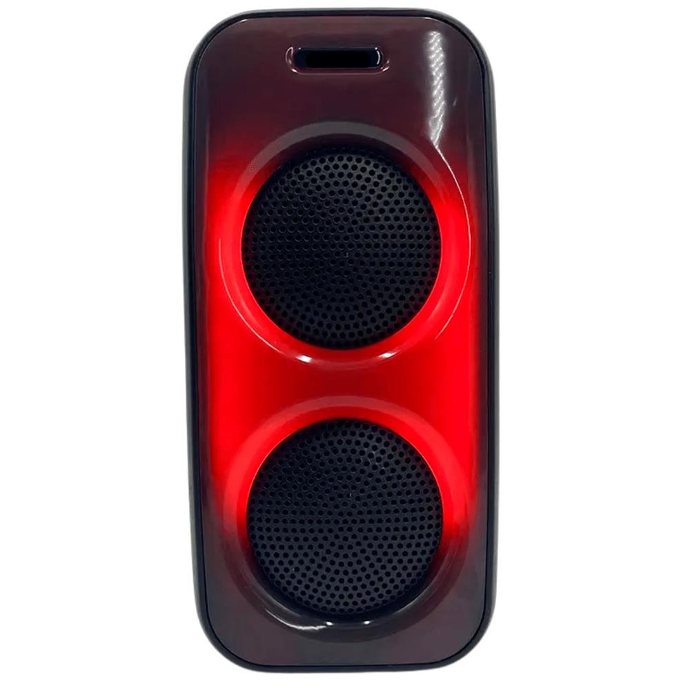 Caixa De Som Bluetooth Grande Pendrive USB Auxiliar Microfone