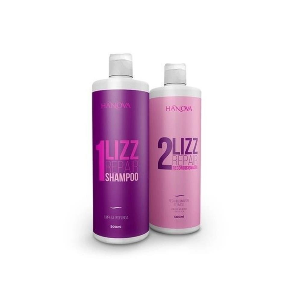 Kit Progressiva Sem Formol Hanova Lizz Repair 500ml