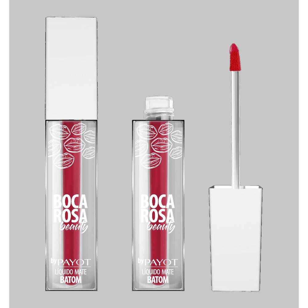 Batom Líquido Matte 4 ml Boca Rosa - Cor Maravilha