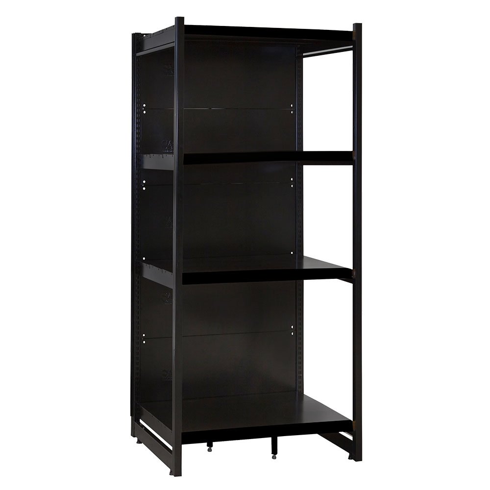 Rack Sa Parede Inicial 2,00x60x60cm PR01 Preto