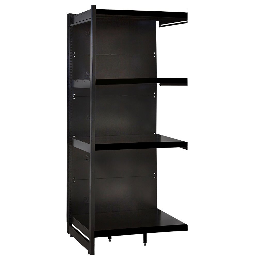 Rack Sa Parede Continuação 2,00x0,60x0,60cm PR01 Preto