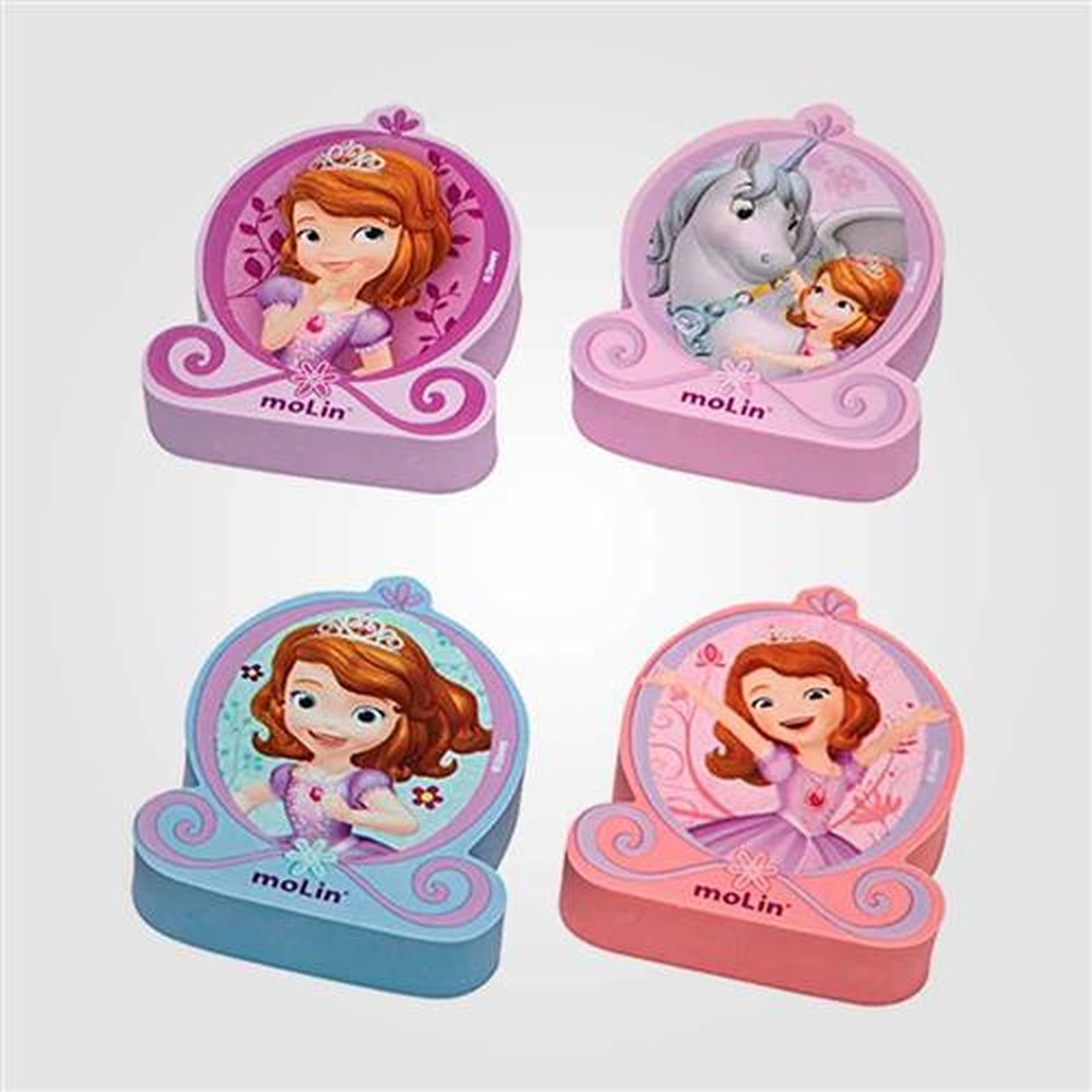 Borracha Princesinha Sofia Molin - Estampas Sortidas
