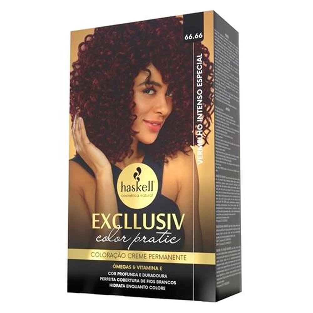 Coloração Excllusiv Haskell Vermelho Intenso Especial 66.66