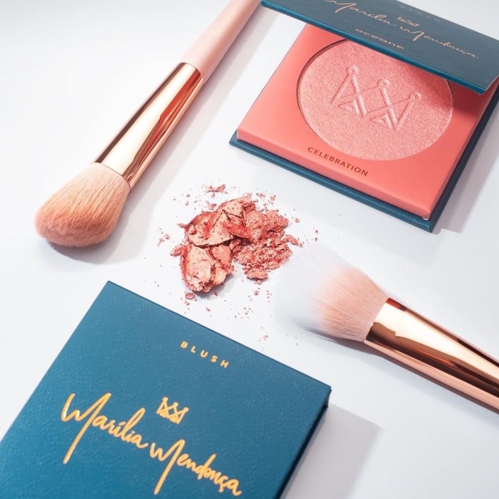 Blush Cintilante Rosa Marília Mendonça By Océane - Blush Celebration Rose Gold 8g