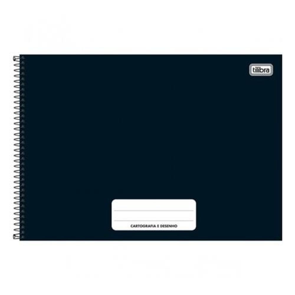 Caderno de Desenho e Cartografia Pepper Tilibra 80 Folhas