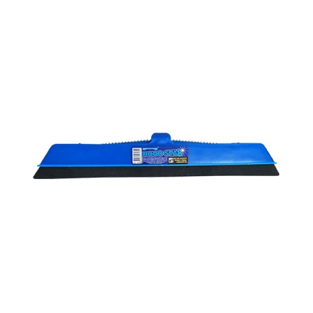 Rodo Plastico Borracha Sem Cabo 40cm Star Azul Prime