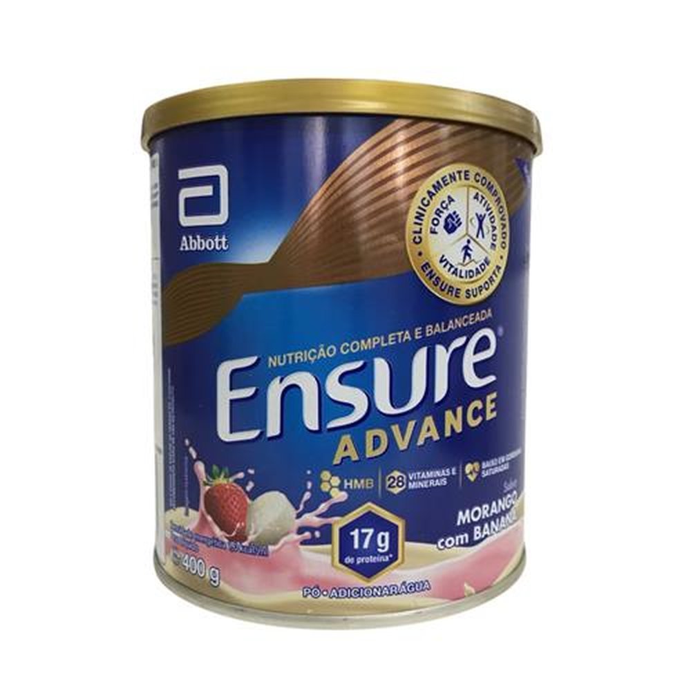 Ensure Advance Morango Banana 400G