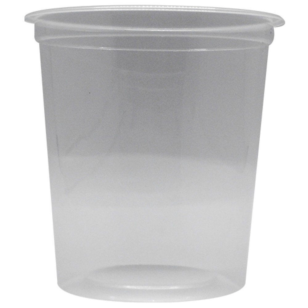 Pote Descartavel Transparente 500ml Pp 20x50 Unidades