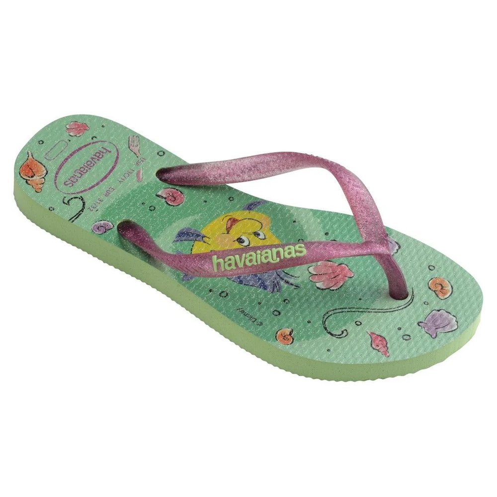 Havaianas Kids Slim Princess Verde/Verde Chá 27/8
