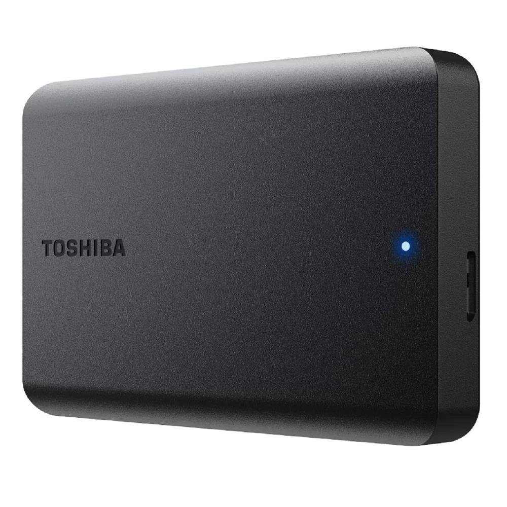 HD Externo Toshiba 2TB Canvio Basics Preto - HDTB520XK3AAI