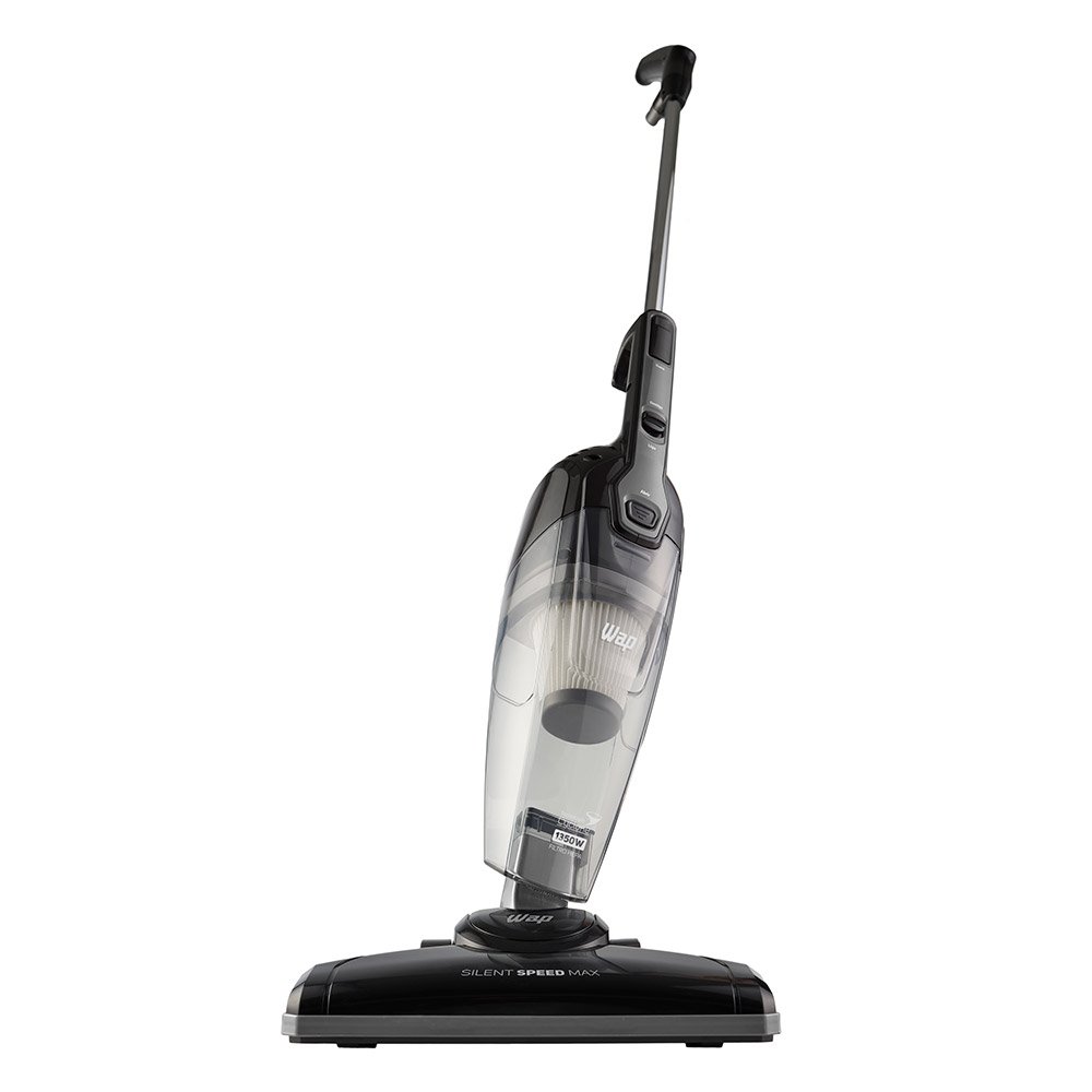 Aspirador de Pó Vertical Wap Silent Speed Max | 1350W, Filtro HEPA, Cinza/Preto, 220V