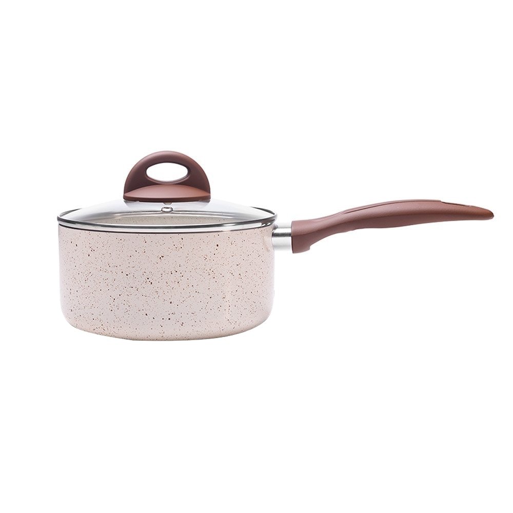 Jogo de Panela Brinox Ceramic Life Smart Plus Vanilla 4 Peças