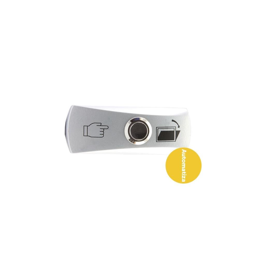 Botão de saida inox com caixa AC2864
