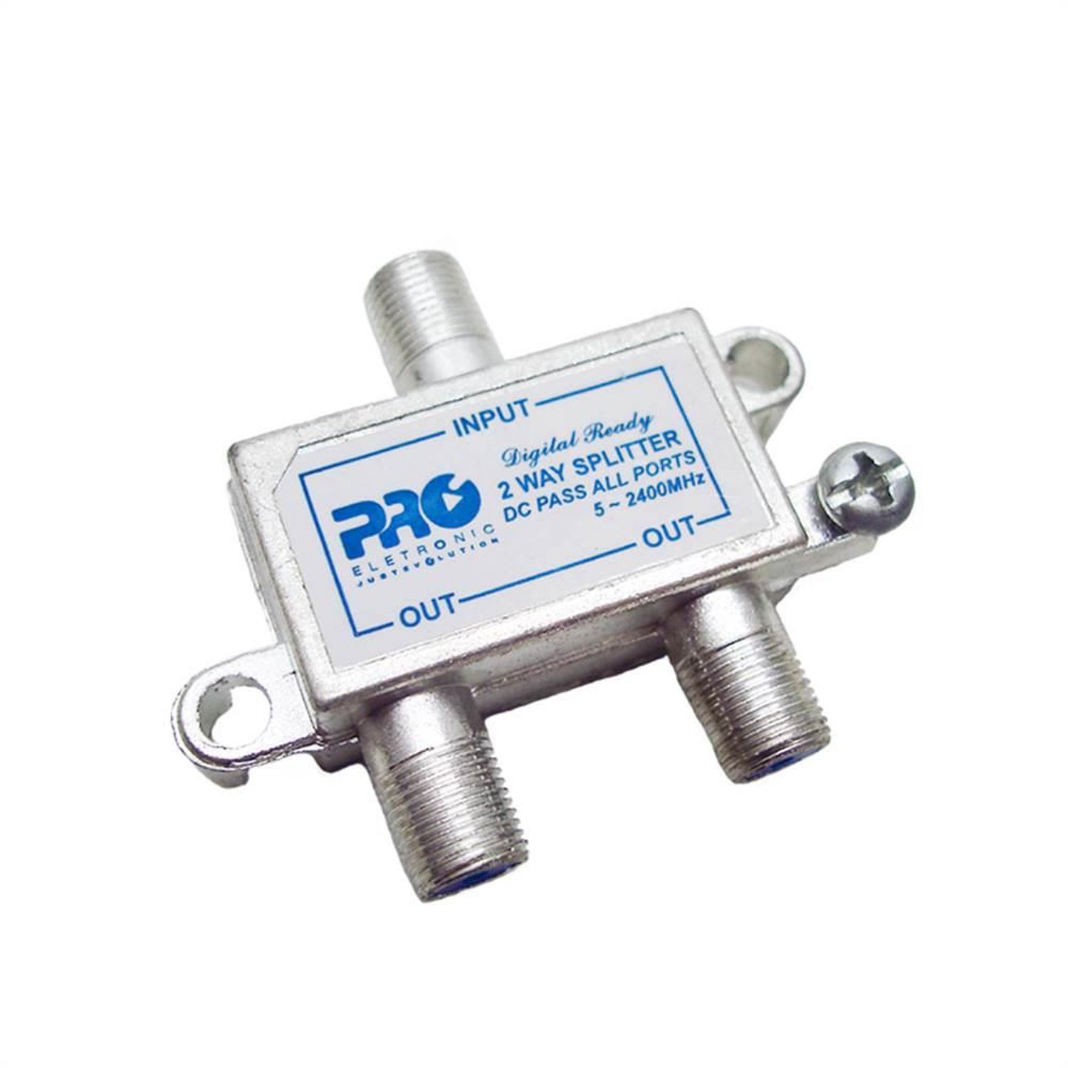 Divisor Proeletronic 1:2 5~2400Mhz Catv Solder Back