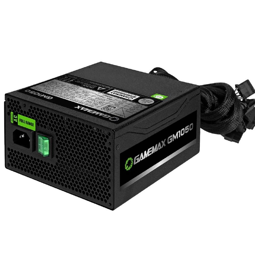 Fonte De Alimentação Gamemax 1050W 80 Plus Silver Preto