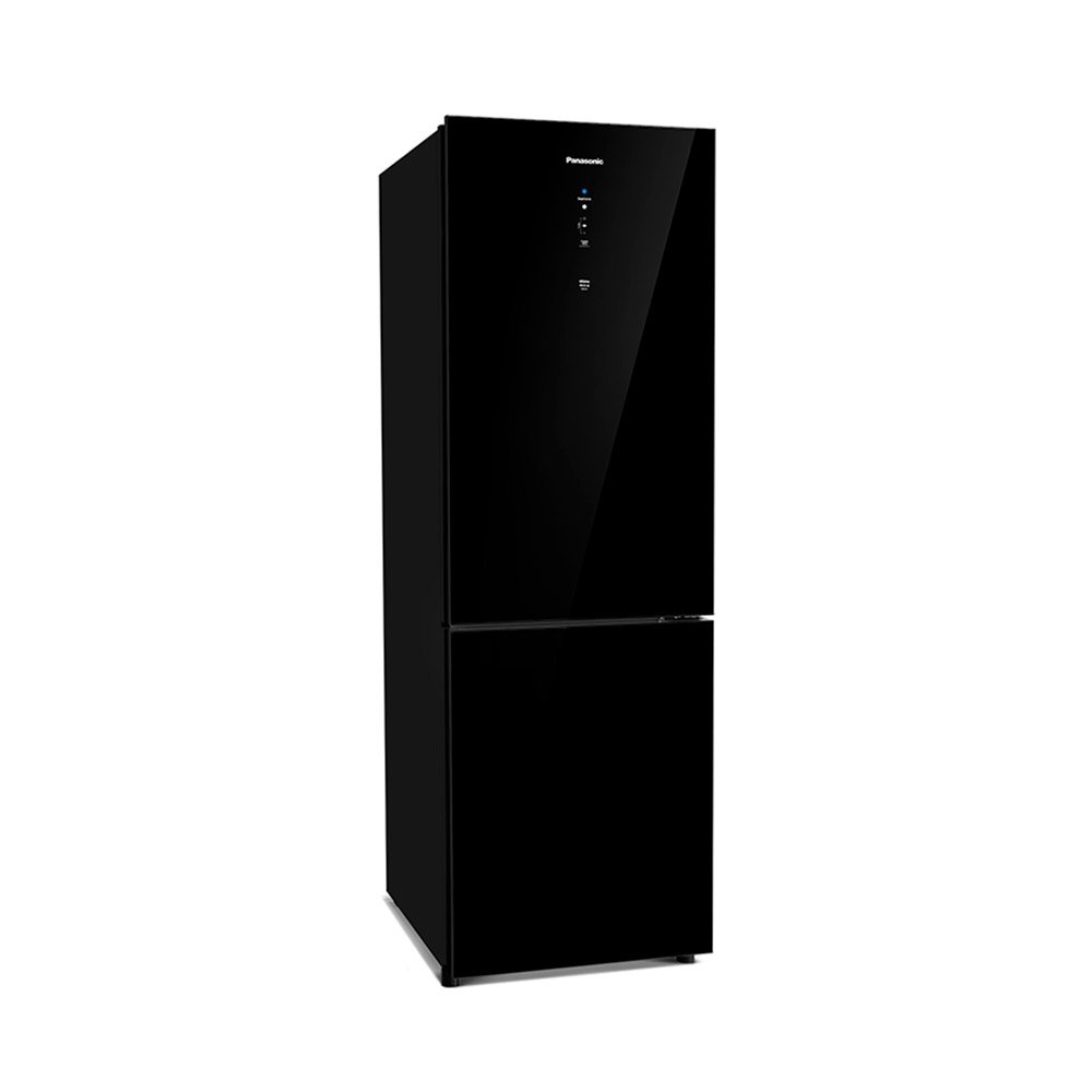 Geladeira/Refrigerador Panasonic 397 Litros A+++ NR-BB41GV1B | 2 Portas, Frost Free, Painel Easy Touch, Black Glass, 220V