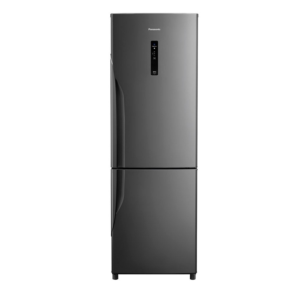 Geladeira/Refrigerador Panasonic 397 Litros A+++ NR-BB41PV1T - 2 Portas, Frost Free, Painel Eletrônico, Titânio, 110V