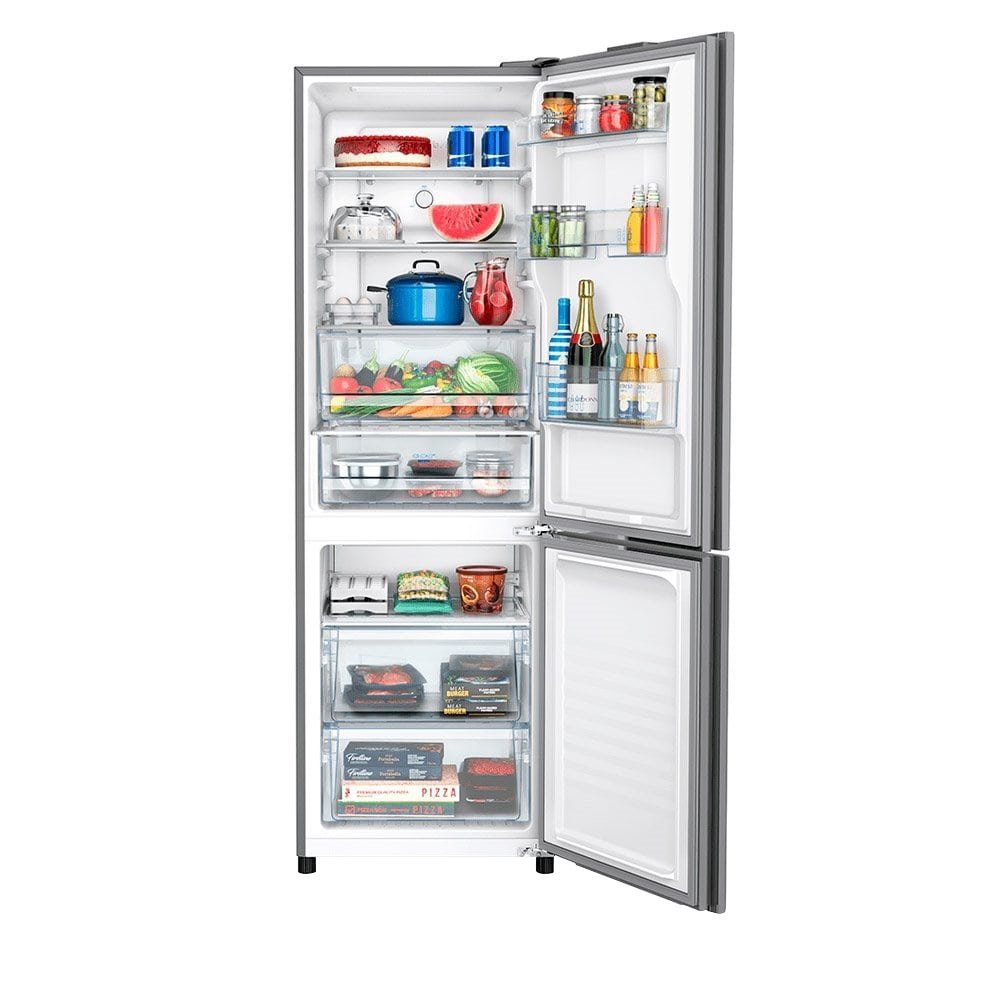 Geladeira/Refrigerador Panasonic 397 Litros A+++ NR-BB41PV1T - 2 Portas, Frost Free, Painel Eletrônico, Titânio, 220V